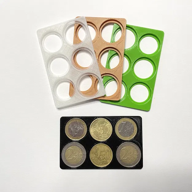 Ví Đựng Tiền Xu Euro Hình Thẻ Tín Dụng - Image 2