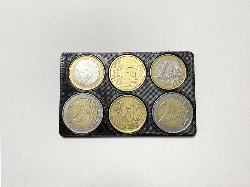Ví Đựng Tiền Xu Euro Hình Thẻ Tín Dụng - Image 3