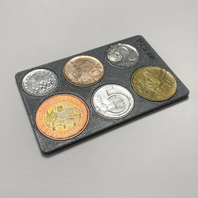 Ví Đựng Xu Séc Hình Thẻ Tín Dụng