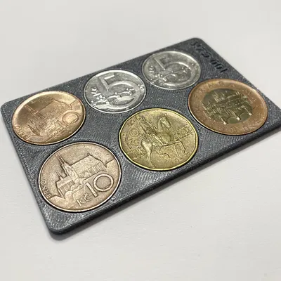 Ví Đựng Xu Séc Hình Thẻ Tín Dụng