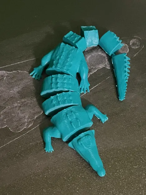 Cá sấu mềm mại - Image 1