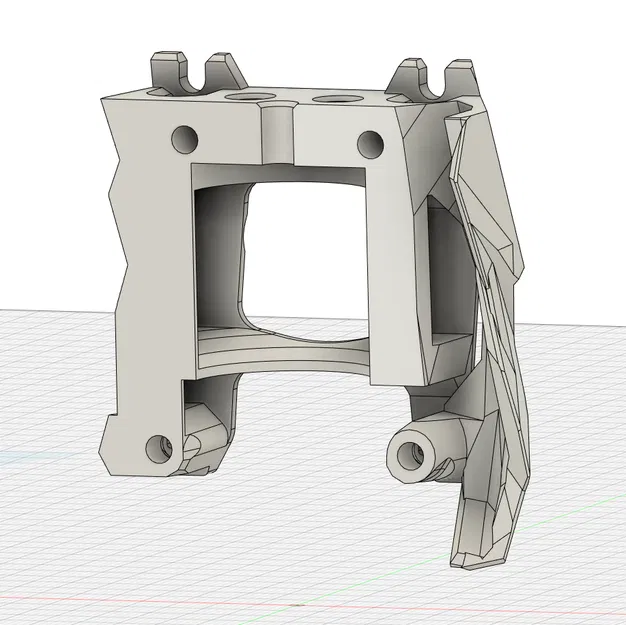 Phần sau Stealthburner "Beefy" (Crazy/UHF Mini) Dragon + Tap - Image 2