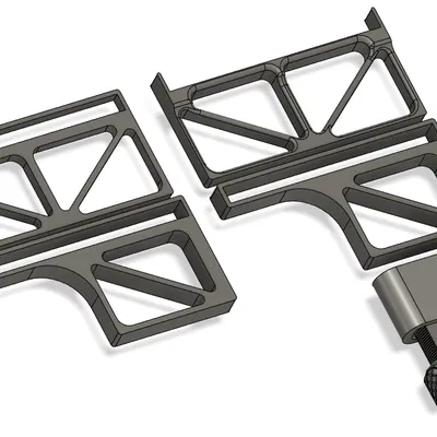 Khung kệ Ikea Burhult không có dụng cụ