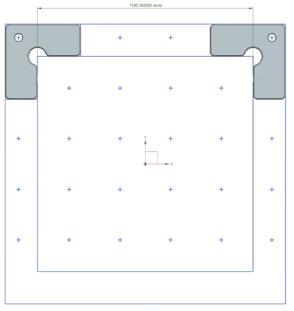 Khuôn góc cho xTool F1 (100mm) - Image 1