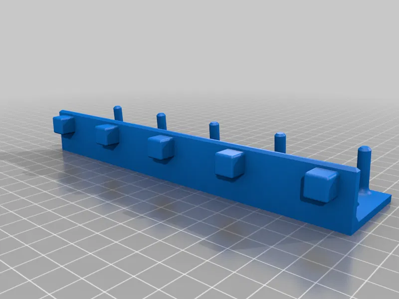 Giá Đỡ Ổ Cắm Và Cờ Lê Treo Tường Đơn Giản Dễ In - Image 3