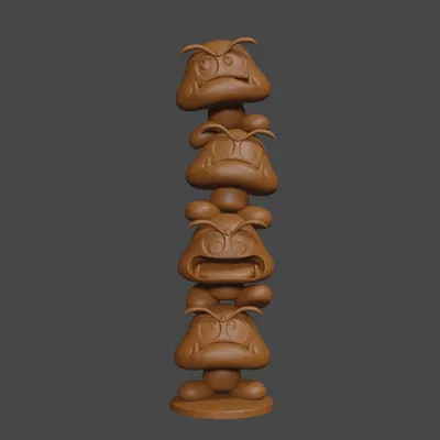 Mario Inspired, Goomba Tower, Tabletop DND thu nhỏ