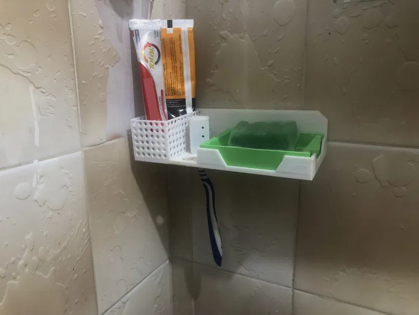 Khay Đựng Bàn Chải, Kem Đánh Răng và Xà Bông Rửa Tay - Image 4