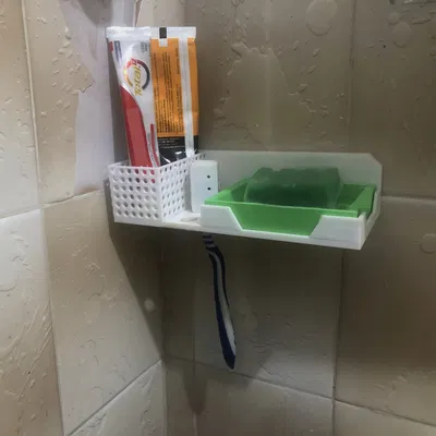 Khay Đựng Bàn Chải, Kem Đánh Răng và Xà Bông Rửa Tay