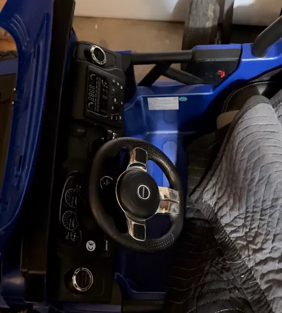 Cột lái xe Jeep Moderno Kids 12v - Image 2