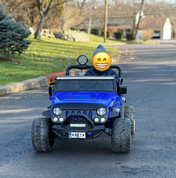 Cột lái xe Jeep Moderno Kids 12v - Image 3