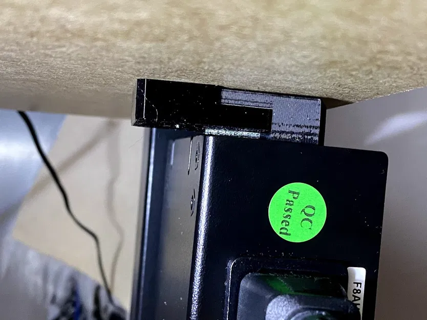 Phụ kiện Lồng kính Prusa MK3S Lack: Di dời Bộ nguồn Delta màu đen - Image 2