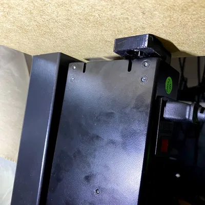 Phụ kiện Lồng kính Prusa MK3S Lack: Di dời Bộ nguồn Delta màu đen