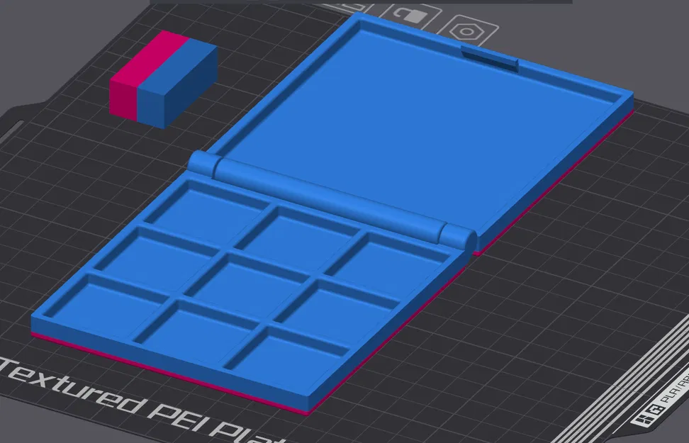 Bàn Cờ Caro Di Động Có Bản Lề và Hộp Đóng Mở - Image 2