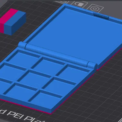 Bàn Cờ Caro Di Động Có Bản Lề và Hộp Đóng Mở