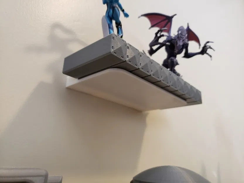 Chân đế Amiibo Super Metroid có tùy chọn treo tường - Image 2