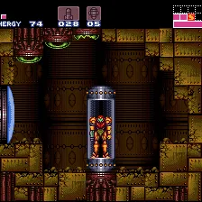 Chân Đế Amiibo Super Metroid Kiểu Trạm Lưu Game