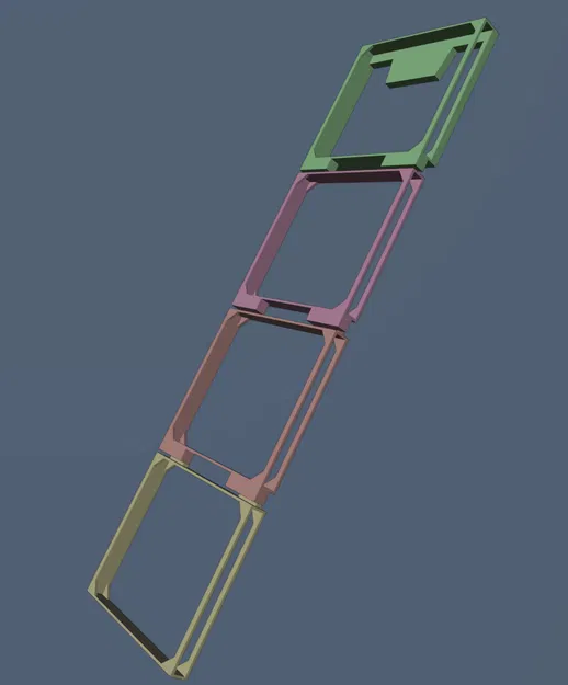 Người giữ vỏ trang sức CD gắn trên tường - Image 2