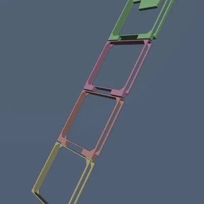 Người giữ vỏ trang sức CD gắn trên tường