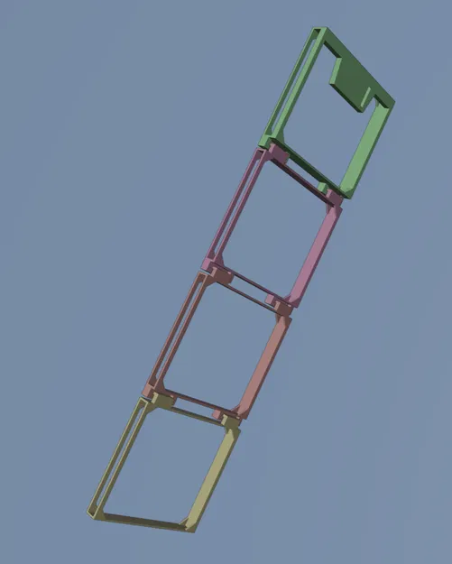 Người giữ vỏ trang sức CD gắn trên tường - Image 3