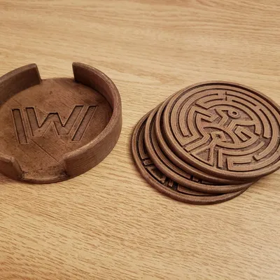 Chỗ Đựng Đế Lót Ly Westworld