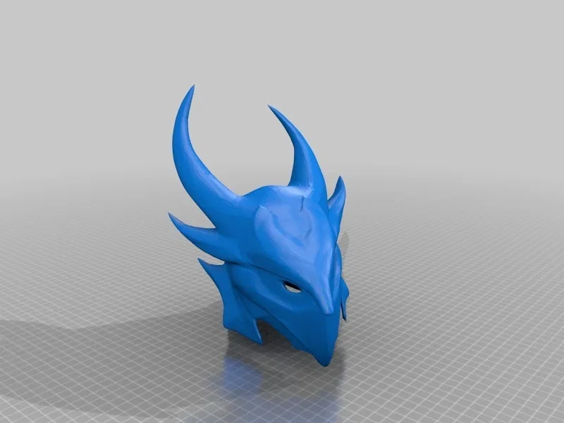 Nón Bảo Hiểm Daedric Khổng Lồ - In Kích Thước Thật - Image 1