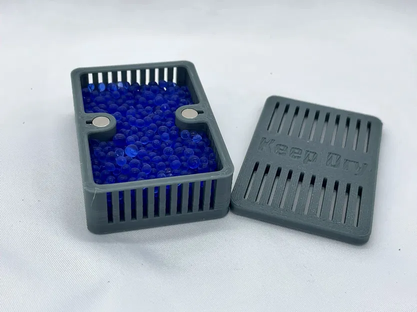 Hộp Đựng Hạt Hút Ẩm Có Nắp Nam Châm (66x46x24mm) - Image 1