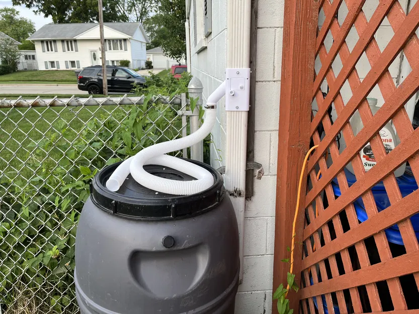 Bộ Chuyển Hướng Nước Máng Xối Cho Thùng Nước Mưa - Image 4