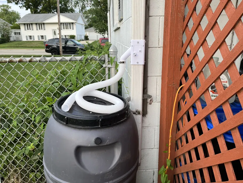 Bộ Chuyển Hướng Nước Máng Xối Cho Thùng Nước Mưa - Image 9