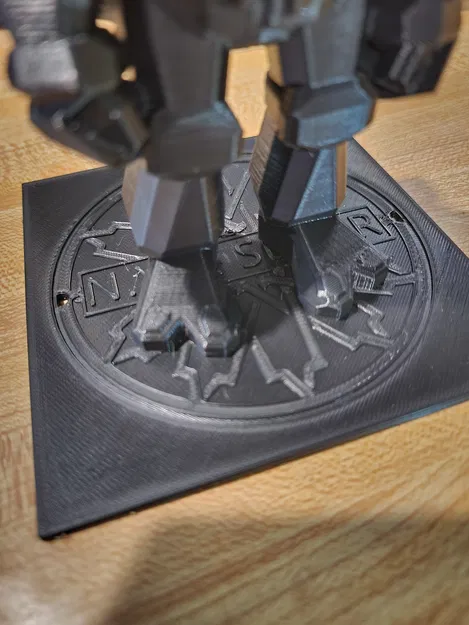 Chân đế dao hình Ninja Turtle low-poly - Image 1