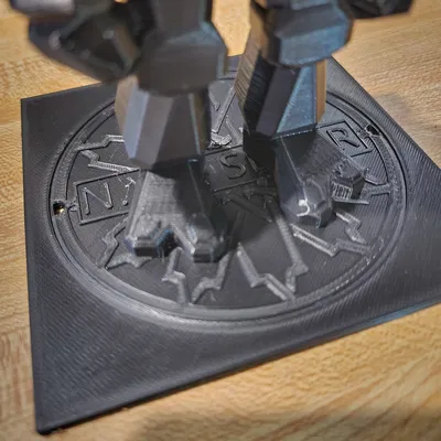 Chân đế dao hình Ninja Turtle low-poly