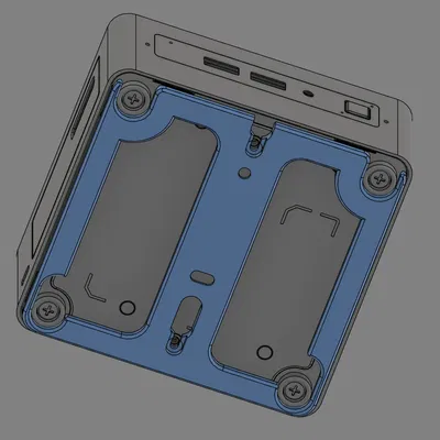 Giá Treo Tường/Dưới Bàn Intel NUC Phiên Bản Full Harness