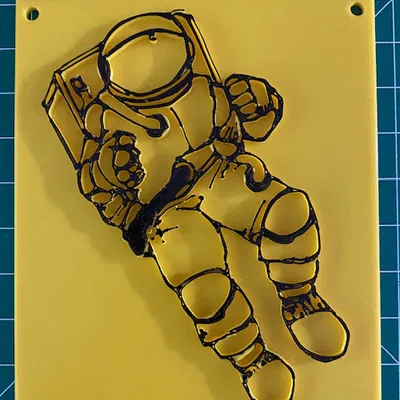 Tranh Tường Phi Hành Gia 2