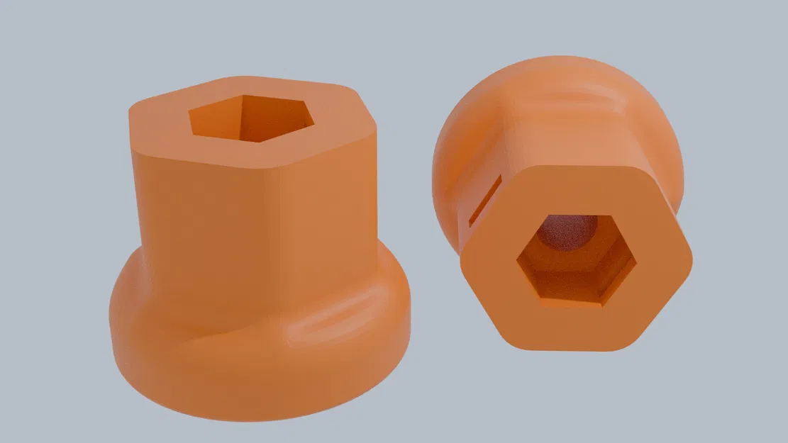 Nắp vặn 30mm cho bu lông M6 làm vỏ xốp - Image 1