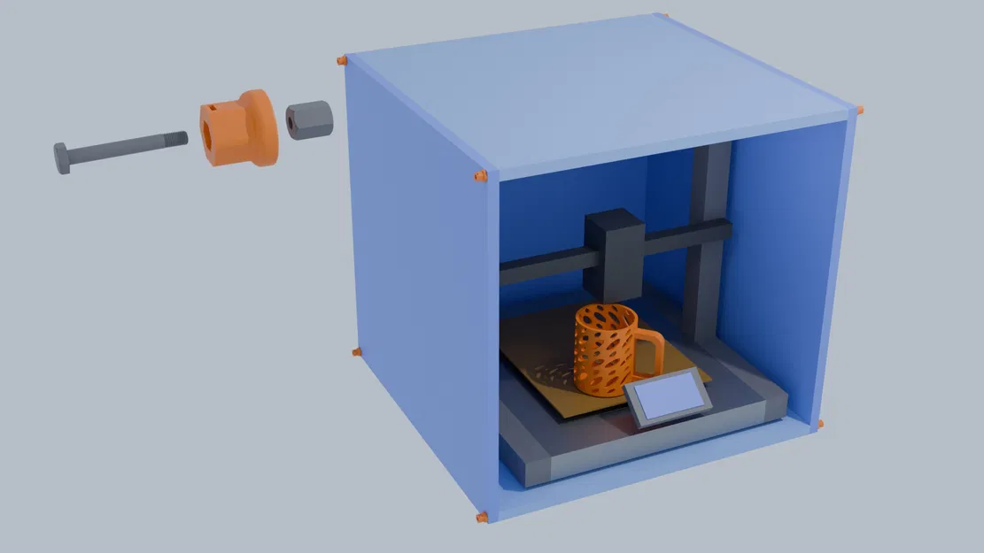 Nắp vặn 30mm cho bu lông M6 làm vỏ xốp - Image 2