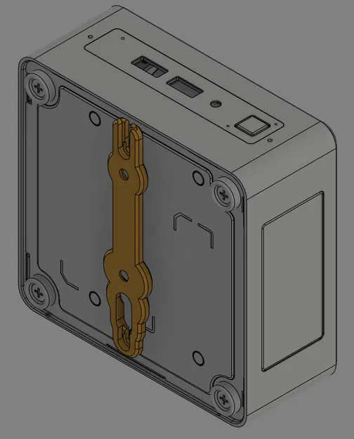 Giá đỡ Intel NUC gắn tường/dưới bàn Micro - Image 1