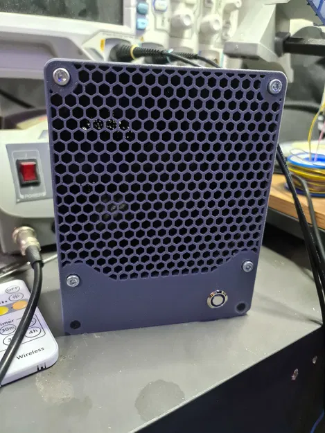 Máy Hút Khói Hàn 120mm Dùng USB C PD & ESP 32 - Image 1