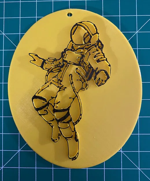 Tranh Phi Hành Gia Treo Tường - Astronaut_1 - Image 1