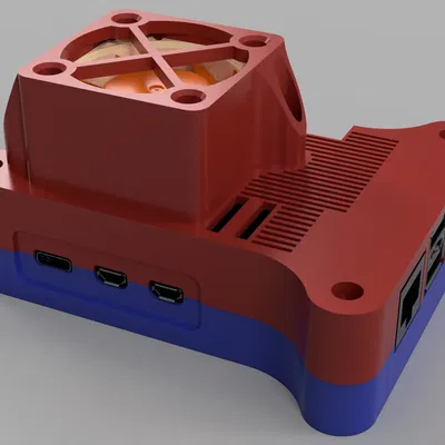 Raspberry Pi 5 Case với Noctua NF-A4X20