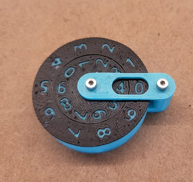 Bộ đếm cơ khí theo dõi điểm/vết thương mtg - Image 1