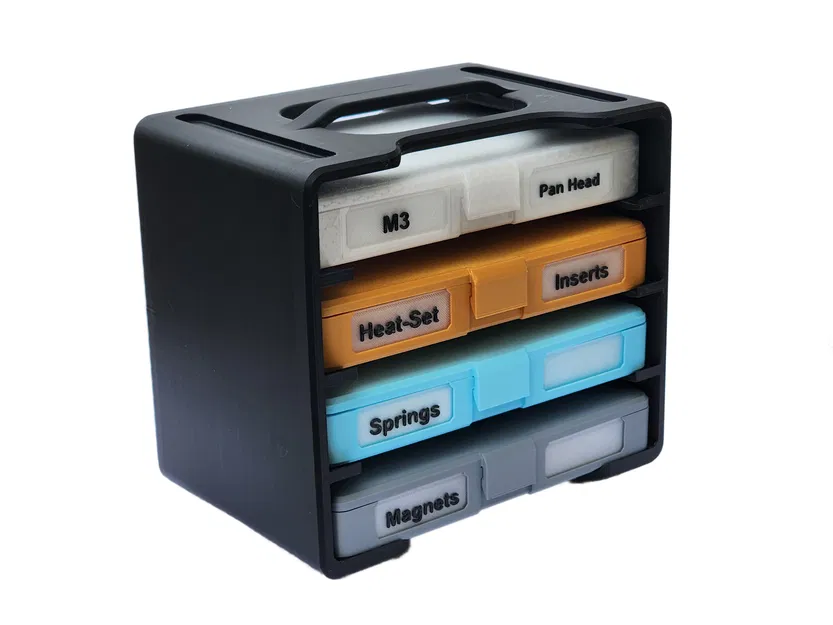 Kệ xếp chồng cho Hộp lưu trữ Tiny Bins [Gắn tường] [Thông số] - Image 1