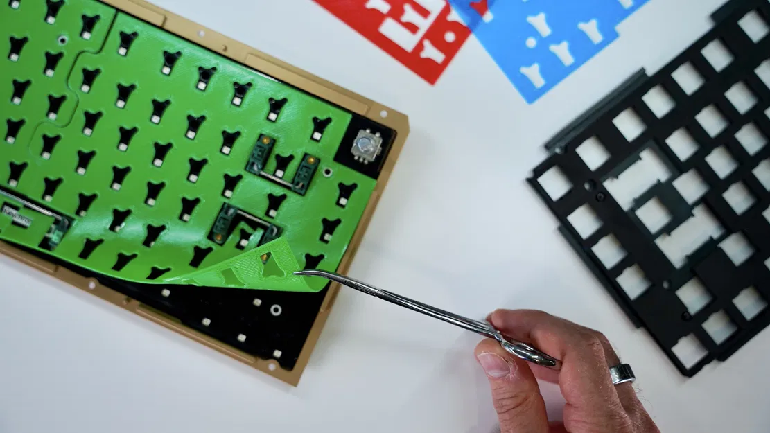 Miếng Đệm TPU Cho Switch Bàn Phím (Dành cho Keychron Q1-V2) - Image 1