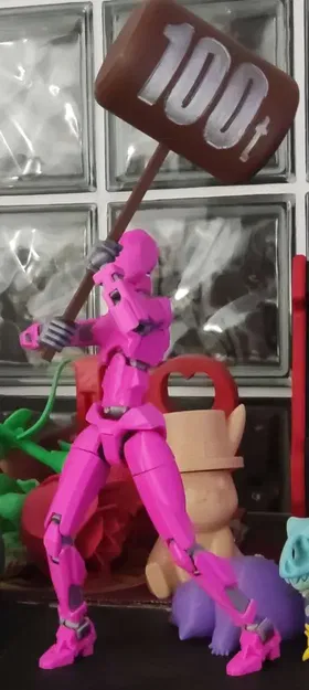 Lucky13 Hammer 100t - Búa 100 Tấn Dành Cho Cô Dummy 13 - Image 1