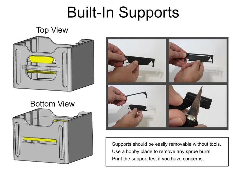 Kệ xếp chồng cho Hộp lưu trữ Tiny Bins [Gắn tường] [Thông số] - Image 3