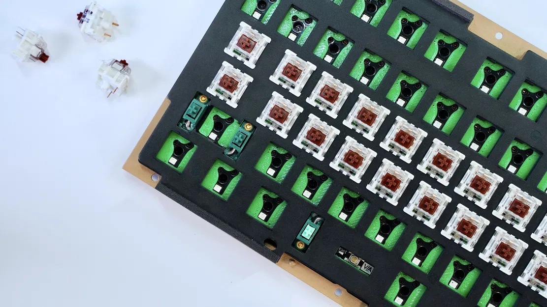 Miếng Đệm TPU Cho Switch Bàn Phím (Dành cho Keychron Q1-V2) - Image 3