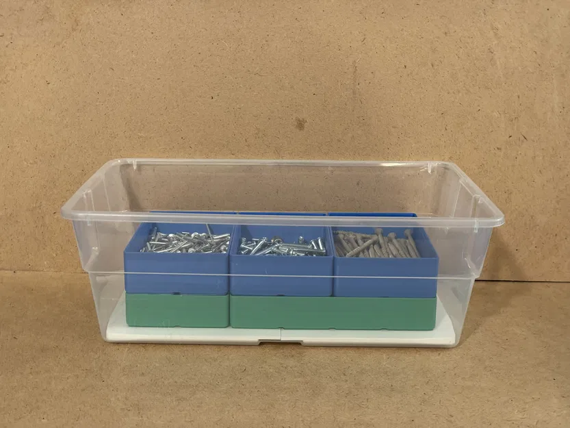 Tấm đế Gridfinity cho Hộp Sterilite 6qt - Image 3