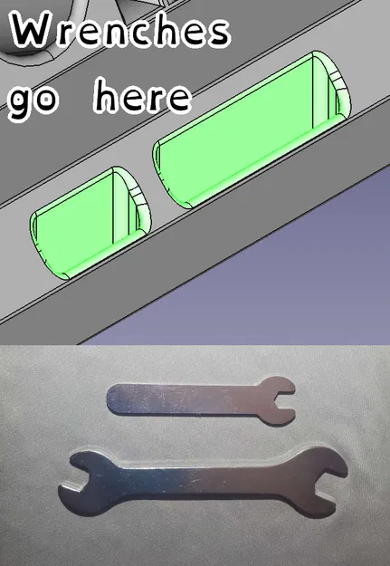 Giá đỡ dụng cụ Tumblefluff's Top-Rail - Image 5