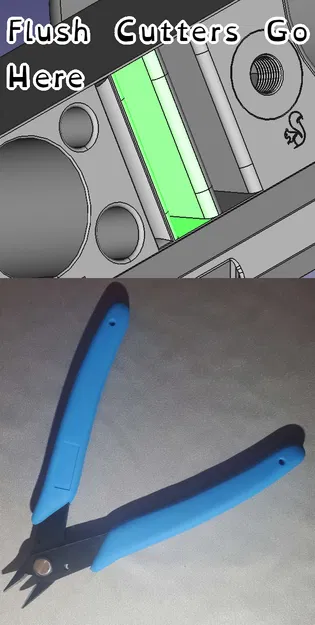 Giá đỡ dụng cụ Tumblefluff's Top-Rail - Image 9