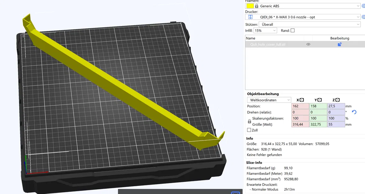 QIDI X -MAX 3 CASE CASE - Lỗ đen bí ẩn - Image 2