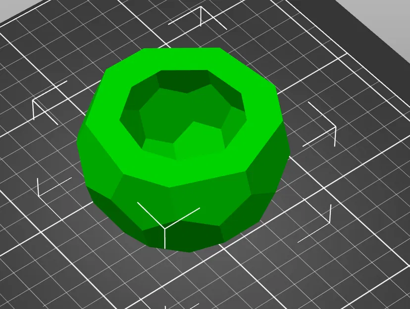 Chậu cây hình trái banh đá - Image 2