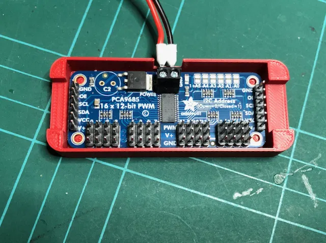 Trình điều khiển động cơ 16Ch servo PCA9685 Remix - Image 2